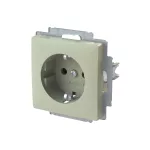 ABB Dugalj SCHUKO/földelt gyermekvédett, Zoni, olíva 6620T-A07657 243, 2CHT207657A4243