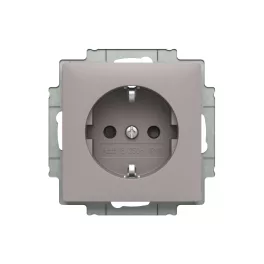   ABB Dugalj SCHUKO/földelt gyermekvédett, Zoni, bézs 6620T-A07657 244, 2CHT207657A4244