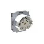 ABB Dugalj SCHUKO/földelt gyermekvédett, IP44 
Zoni, fekete matt 6620T-A07995 237, 2CHT207995A6237