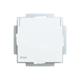   ABB Dugalj SCHUKO/földelt gyermekvédett, IP44
Zoni, fehér matt 6620T-A07995 240, 2CHT207995A6240