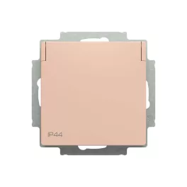   ABB Dugalj SCHUKO/földelt gyermekvédett, IP44
Zoni, púder 6620T-A07995 242, 2CHT207995A6242