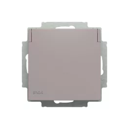   ABB Dugalj SCHUKO/földelt gyermekvédett, IP44
Zoni, bézs 6620T-A07995 244, 2CHT207995A6244