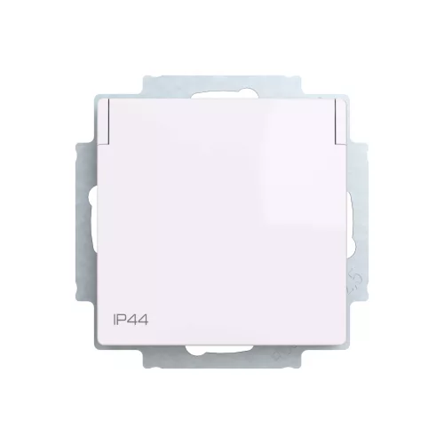 ABB Dugalj SCHUKO/földelt gyermekvédett, IP44Zoni, fehér 6620T-A07995 500, 2CHT207995A6500