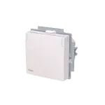 ABB Dugalj SCHUKO/földelt gyermekvédett, IP44Zoni, fehér 6620T-A07995 500, 2CHT207995A6500