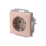 ABB Dugalj SCHUKO/földelt gyermekvédelem nélkül,
Zoni, púder 6620T-A08337 242, 2CHT208337A4242
