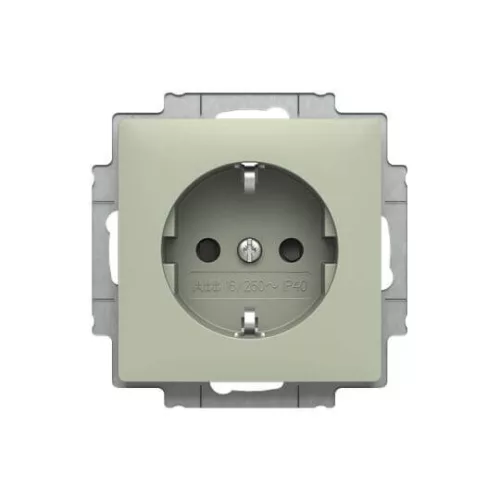 ABB Dugalj SCHUKO/földelt gyermekvédelem nélkül,
Zoni, olíva 6620T-A08337 243, 2CHT208337A4243