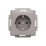ABB Dugalj SCHUKO/földelt gyermekvédelem nélkül,
Zoni, bézs 6620T-A08337 244, 2CHT208337A4244