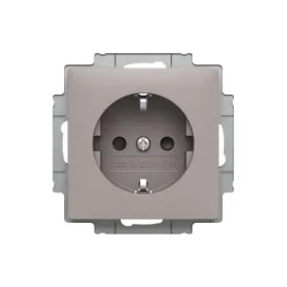   ABB Dugalj SCHUKO/földelt gyermekvédelem nélkül,
Zoni, bézs 6620T-A08337 244, 2CHT208337A4244