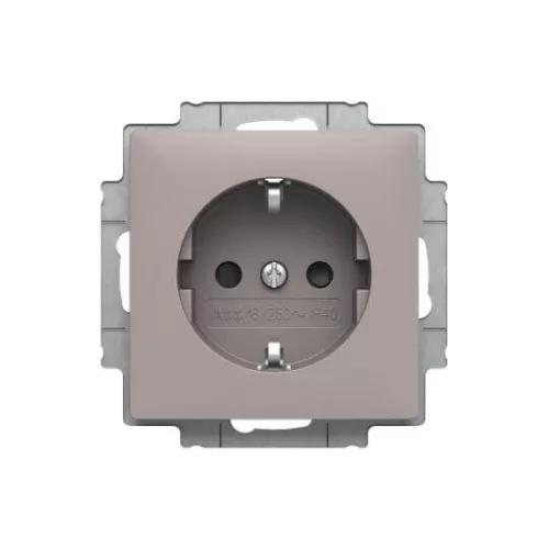 ABB Dugalj SCHUKO/földelt gyermekvédelem nélkül,
Zoni, bézs 6620T-A08337 244, 2CHT208337A4244