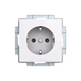   ABB Dugalj SCHUKO/földelt gyermekvédelem nélkül,
Zoni, fehér 6620T-A08337 500, 2CHT208337A4500