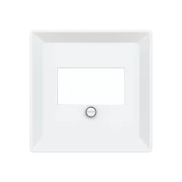   ABB USB / HDMI / VGA / stereo fedlap, Zoni, fehér matt 5014T-A00040 240, 2CHT290040A4240