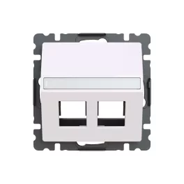   ABB Kommunikációs fedlap, Zoni, fehér 5014T-A00418 500, 2CHT290418A4500