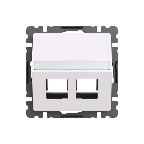 ABB Kommunikációs fedlap, Zoni, fehér 5014T-A00418 500, 2CHT290418A4500