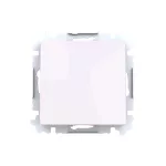 ABB Kábelkivezető fedlappal, Zoni, fehér  3938T-A00034 500, 2CHT480034A4500