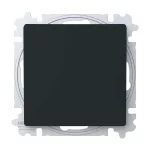 ABB Egypólusú kapcsoló billentyűvel, csavaros rögzítés, Zoni, fekete matt 3559T-A01345 237W, 2CHT590135A6237