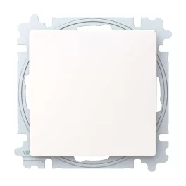   ABB Egypólusú kapcsoló billentyűvel, csavaros rögzítés, Zoni, fehér matt 3559T-A01345 240W, 2CHT590135A6240