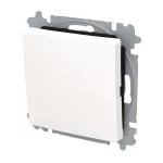 ABB Egypólusú kapcsoló billentyűvel, csavaros rögzítés, Zoni, fehér matt 3559T-A01345 240W, 2CHT590135A6240