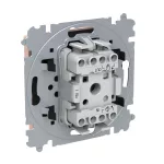 ABB Egypólusú kapcsoló billentyűvel, csavaros rögzítés, Zoni, púder 3559T-A01345 242W, 2CHT590135A6242