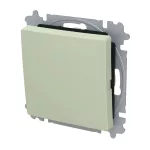 ABB Egypólusú kapcsoló billentyűvel, csavaros rögzítés, Zoni, olíva 3559T-A01345 243W, 2CHT590135A6243