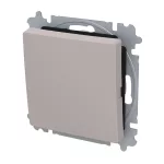 ABB Egypólusú kapcsoló billentyűvel, csavaros rögzítés, Zoni, bézs 3559T-A01345 244W, 2CHT590135A6244