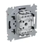 ABB Egypólusú kapcsoló billentyűvel, csavaros rögzítés, Zoni, bézs 3559T-A01345 244W, 2CHT590135A6244