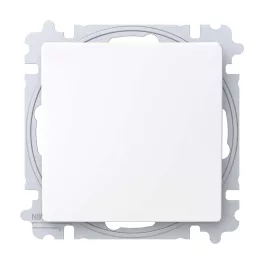   ABB Egypólusú kapcsoló billentyűvel, csavaros rögzítés, Zoni, fehér 3559T-A01345 500W, 2CHT590135A6500