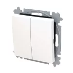 ABB Csillárkapcsoló billentyűvel, csavaros rögzítés,Zoni, fehér matt 3559T-A05345 240W, 2CHT590535A6240