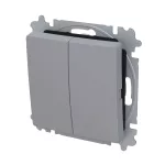 ABB Csillárkapcsoló billentyűvel, csavaros rögzítés,
Zoni, szürke 3559T-A05345 241W, 2CHT590535A6241