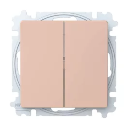  ABB Csillárkapcsoló billentyűvel, csavaros rögzítés,
Zoni, púder 3559T-A05345 242W, 2CHT590535A6242