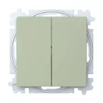ABB Csillárkapcsoló billentyűvel, csavaros rögzítés,
Zoni, olíva 3559T-A05345 243W, 2CHT590535A6243