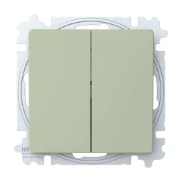  ABB Csillárkapcsoló billentyűvel, csavaros rögzítés,
Zoni, olíva 3559T-A05345 243W, 2CHT590535A6243