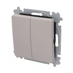 ABB Csillárkapcsoló billentyűvel, csavaros rögzítés,
Zoni, bézs 3559T-A05345 244W, 2CHT590535A6244