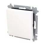 ABB Váltókapcsoló billentyűvel, csavaros rögzítés,
Zoni, fehér matt 3559T-A06345 240W, 2CHT590635A6240
