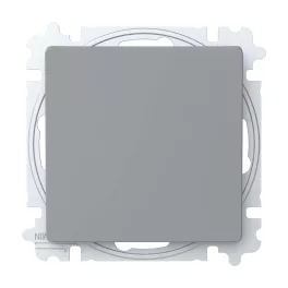   ABB Váltókapcsoló billentyűvel, csavaros rögzítés,
Zoni, szürke 3559T-A06345 241W, 2CHT590635A6241