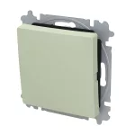 ABB Váltókapcsoló billentyűvel, csavaros rögzítés,
Zoni, olíva 3559T-A06345 243W, 2CHT590635A6243