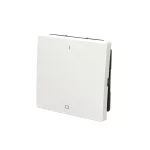 ABB Billentyűfedél, printelt I/O felirattal, Zoni, fehér matt 3559T-A00655 240, 2CHT590655A4240