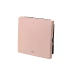 ABB Billentyűfedél, printelt I/O felirattal, Zoni, púder 3559T-A00655 242, 2CHT590655A4242