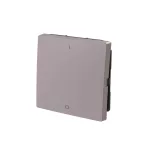 ABB Billentyűfedél, printelt I/O felirattal, Zoni, bézs 3559T-A00655 244, 2CHT590655A4244