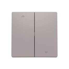   ABB Zsalukapcsoló fedlap, le/fel nyíl szimbólummal, Zoni, bézs 3559T-A00662 244, 2CHT590662A4244