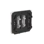 ABB Zsalukapcsoló fedlap, le/fel nyíl szimbólummal, Zoni, fehér 3559T-A00662 500, 2CHT590662A4500
