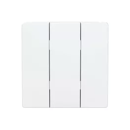   ABB Billentyűfedél, 3 sarkú kapcsoló, Zoni, fehér matt 3559T-A00666 240, 2CHT590666A4240