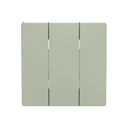   ABB Billentyűfedél, 3 sarkú kapcsoló, Zoni, olíva 3559T-A00666 243, 2CHT590666A4243