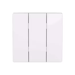   ABB Billentyűfedél, 3 sarkú kapcsoló, Zoni, fehér 3559T-A00666 500, 2CHT590666A4500