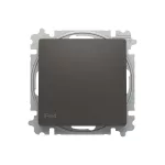ABB Váltókapcsoló billentyűvel, IP44,  Zoni, fekete matt 3559T-A06940 237, 2CHT590694A6237