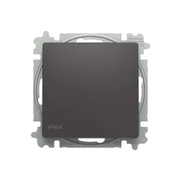   ABB Váltókapcsoló billentyűvel, IP44,  Zoni, fekete matt 3559T-A06940 237, 2CHT590694A6237