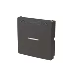 ABB Fedlap kártyakapcsolóhoz, Zoni, fekete matt 3559T-A00700 237, 2CHT590700A4237