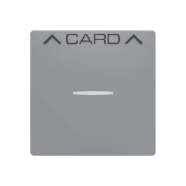   ABB Fedlap kártyakapcsolóhoz, Zoni, szürke 3559T-A00700 241, 2CHT590700A4241