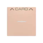 ABB Fedlap kártyakapcsolóhoz, Zoni, púder 3559T-A00700 242, 2CHT590700A4242