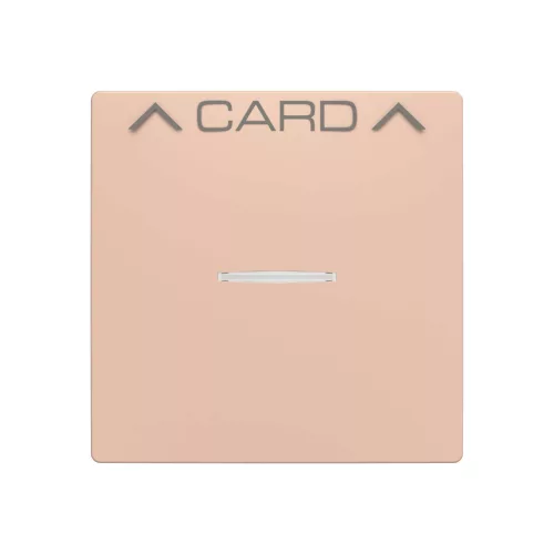 ABB Fedlap kártyakapcsolóhoz, Zoni, púder 3559T-A00700 242, 2CHT590700A4242