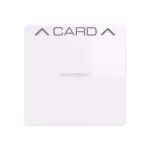 ABB Fedlap kártyakapcsolóhoz, Zoni, fehér  3559T-A00700 500, 2CHT590700A4500